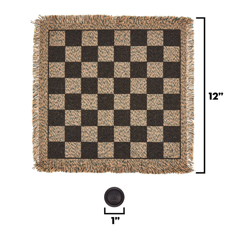 3-in-1 Mini Checkers Rug
