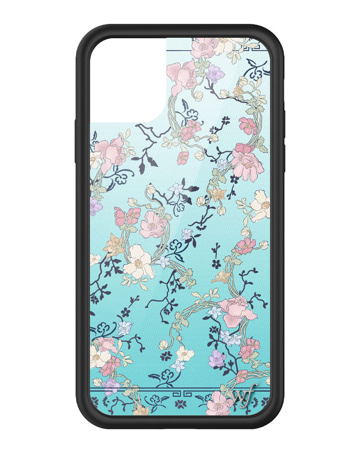 Gallery Girlie Blue iPhone Case
