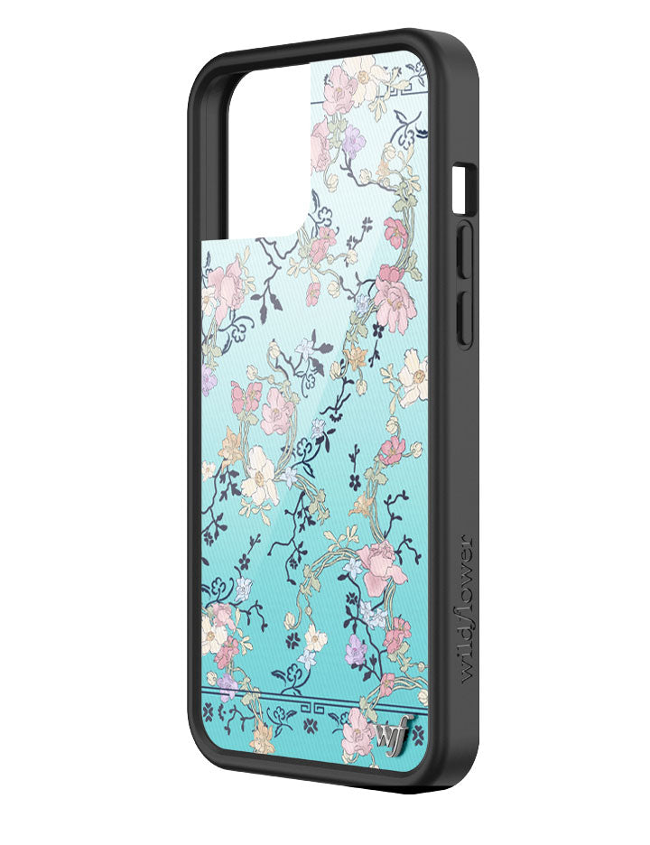 Gallery Girlie Blue iPhone Case