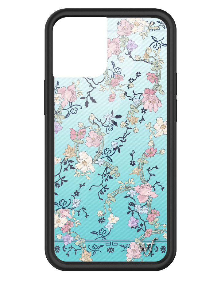 Gallery Girlie Blue iPhone Case