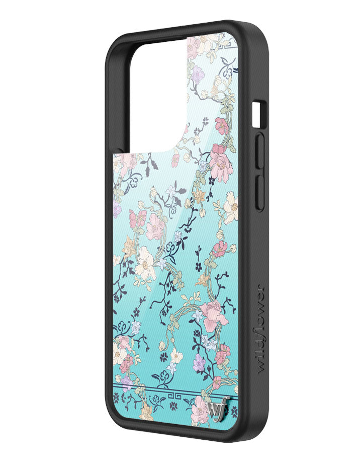 Gallery Girlie Blue iPhone Case