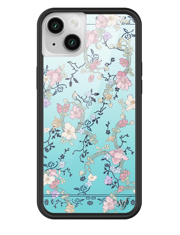 Gallery Girlie Blue iPhone Case