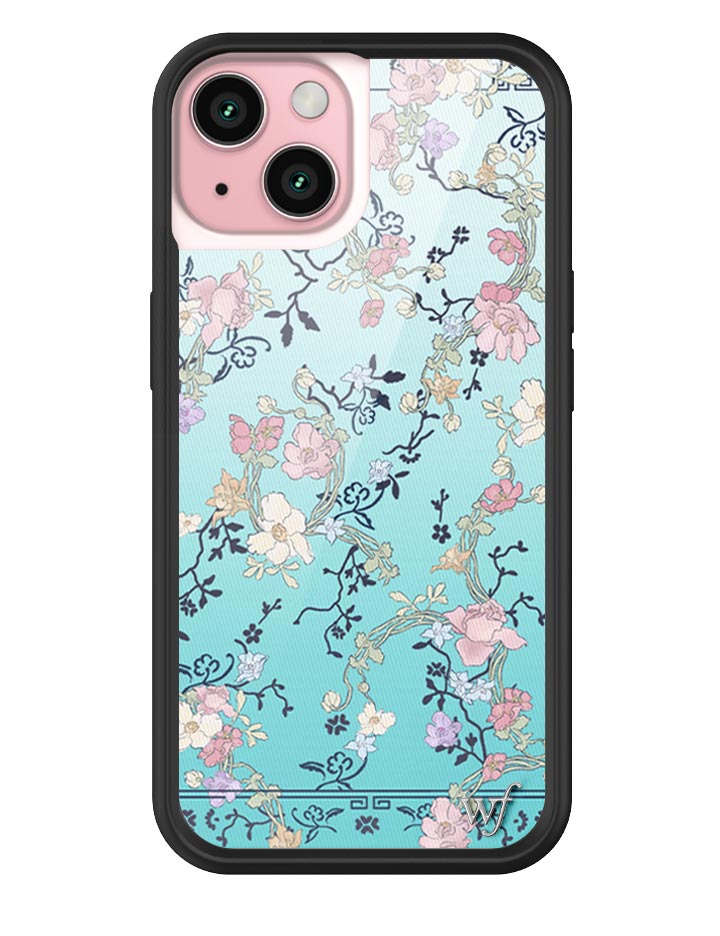 Gallery Girlie Blue iPhone Case