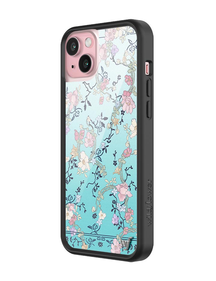 Gallery Girlie Blue iPhone Case
