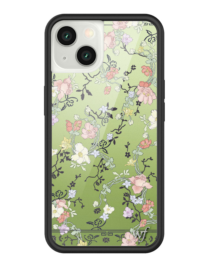 Gallery Girlie Green iPhone Case