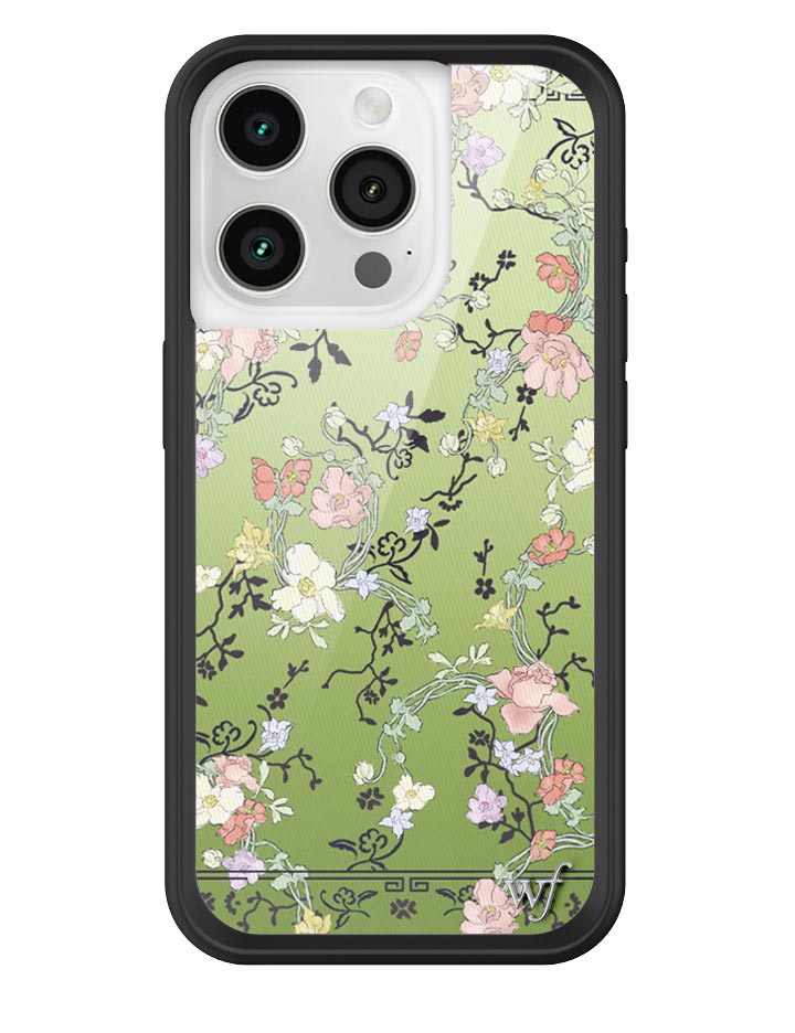 Gallery Girlie Green iPhone Case