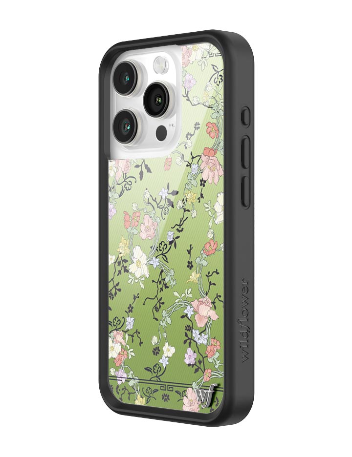 Gallery Girlie Green iPhone Case