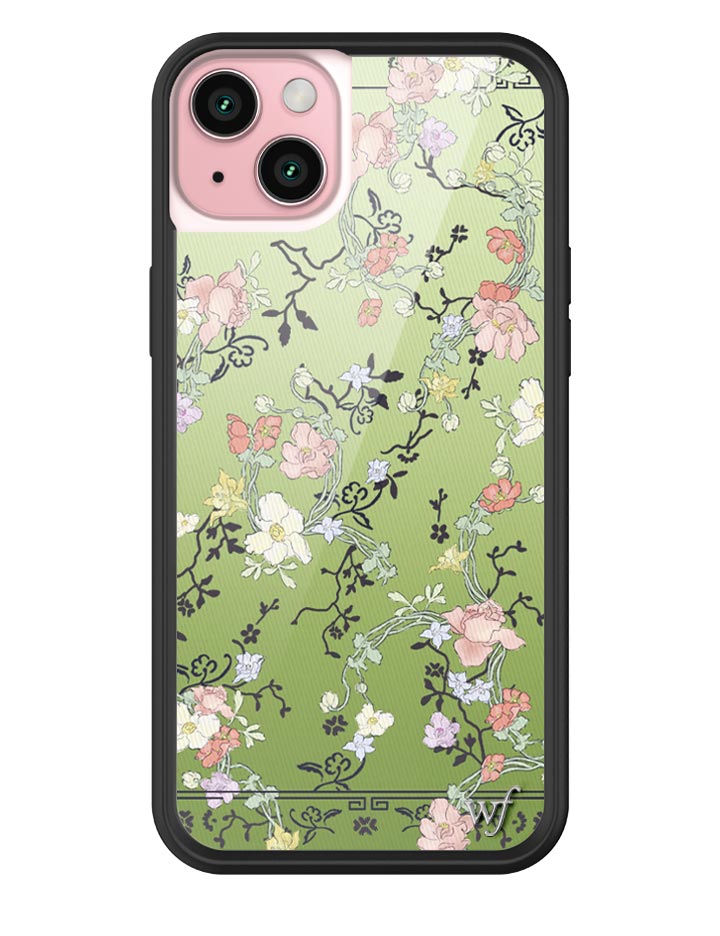 Gallery Girlie Green iPhone Case