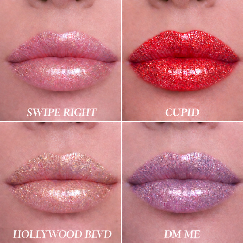 Swipe Right - Glitter Lipstick