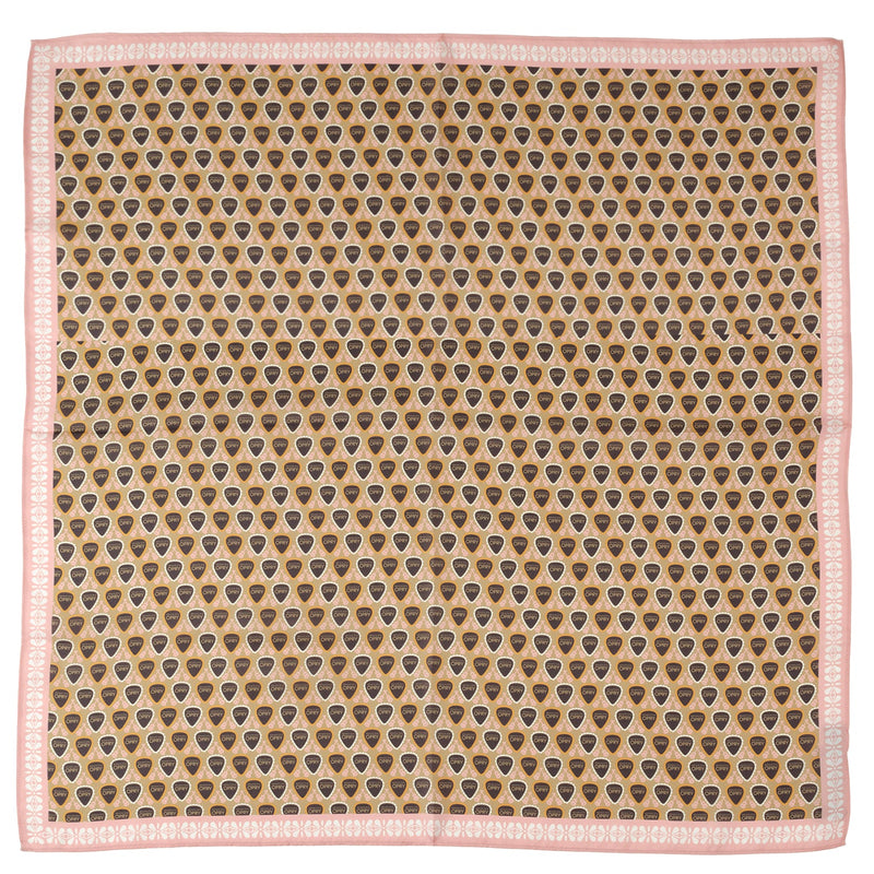 Grand Ole Opry Pink Multi Satin Handkerchief Scarf