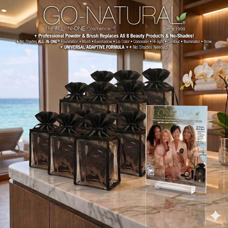 Wholesale GO NATURAL® ALL-IN-ONE® Powder | Travel Gift Sets | Wholesale Case Offers