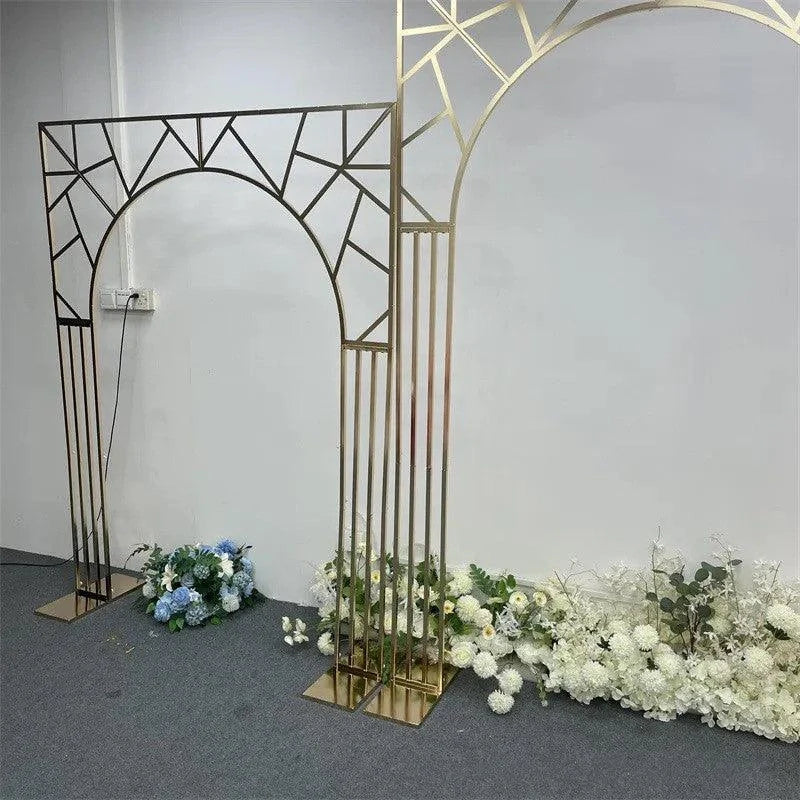 Geometric Arch Wedding Backdrop Decor Stand