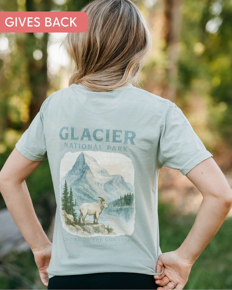 Glacier National Park - Weekly Wander #2 - Comfort Colors Tee