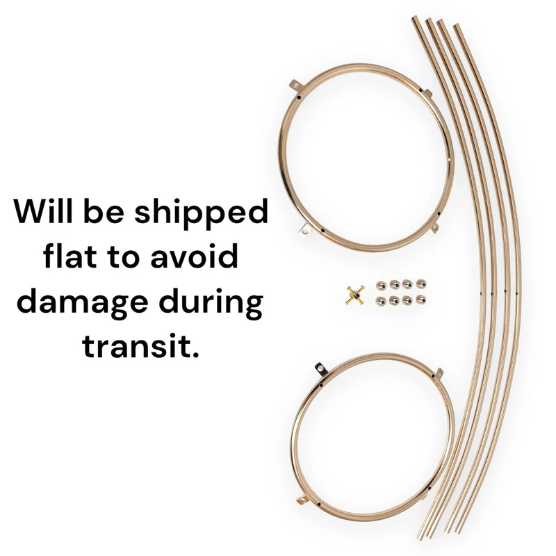 Gold Wedding Table Centerpieces - 31.4" Tall