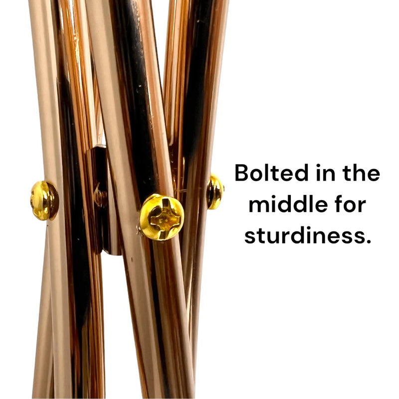 Gold Wedding Table Centerpieces - 31.4" Tall