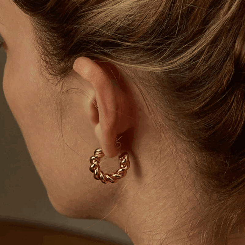Rope Hoop Earrings – Perfect for Any Occasion