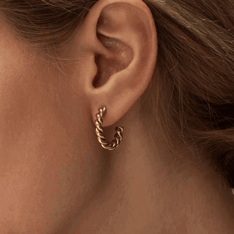 Rope Hoop Earrings – Perfect for Any Occasion