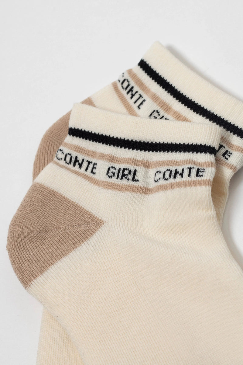 Cotton Ankle Socks Conte Active 572 - Terry Foot
