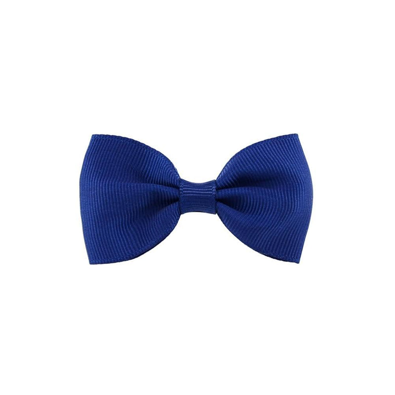 Colorful Mini Bow Tie Hair Clip Small Sweet Solid Ribbon Bow Safety Hair Clips Hairpins Baby Girl Hair Accessories