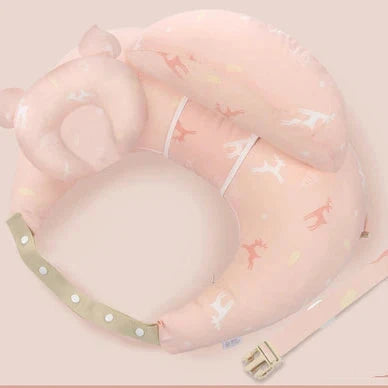 Multifunction Nursing Pillow – Baby Feeding & Shaping Pillow with Shoulder Strap