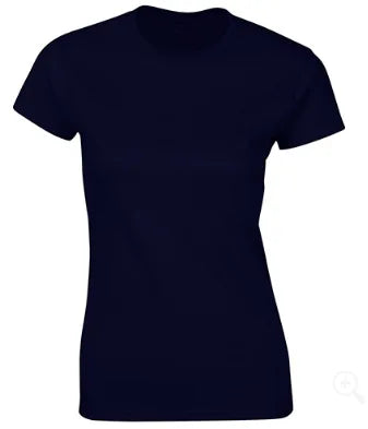 100% Cotton Women's T-Shirts Short Sleeves Solid Color