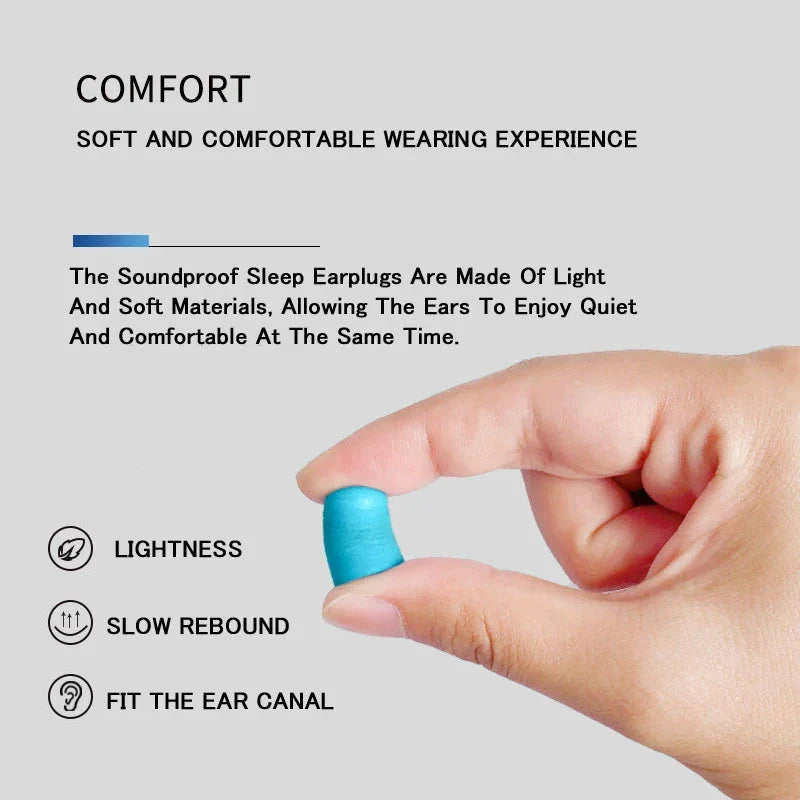 🔇 Foam Noise Reduction Earplugs