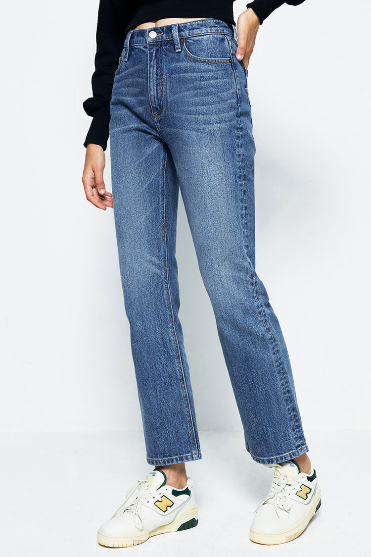 Activity Grrrl High Rise Kick Crop Jeans HJ017 [FINAL SALE]
