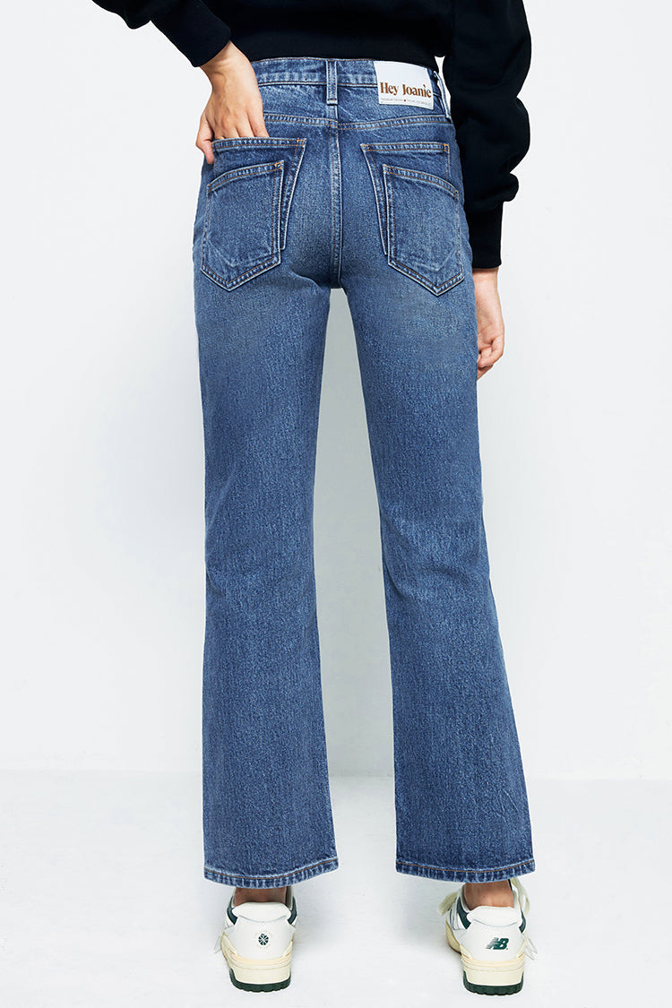 Activity Grrrl High Rise Kick Crop Jeans HJ017 [FINAL SALE]