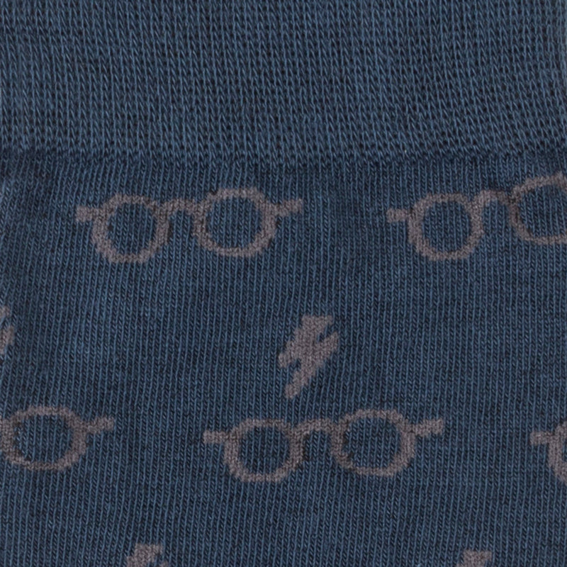 Harry Potter Glasses Navy Men's Socks