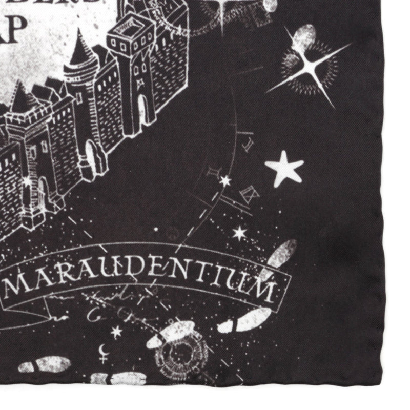 Harry Potter Marauder's Map Pocket Square
