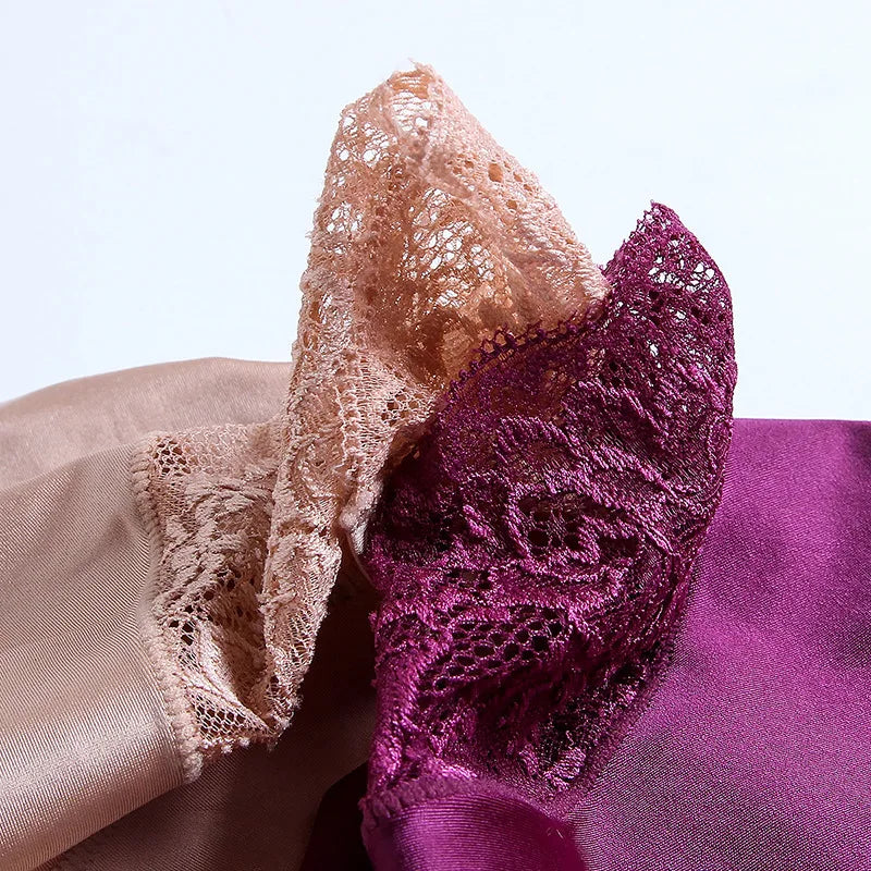 4pcs Lace Panties Women Seamless Underwear Plus Size