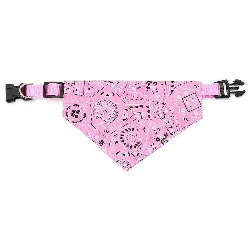 Adjustable Pet Bandana Scarf for Dogs & Cats – Stylish & Comfortable Accessory