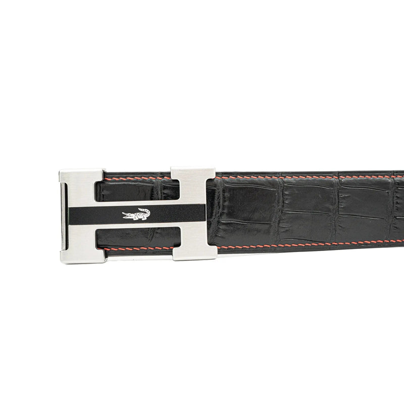 Handcrafted Alligator Leather Belts DVG116