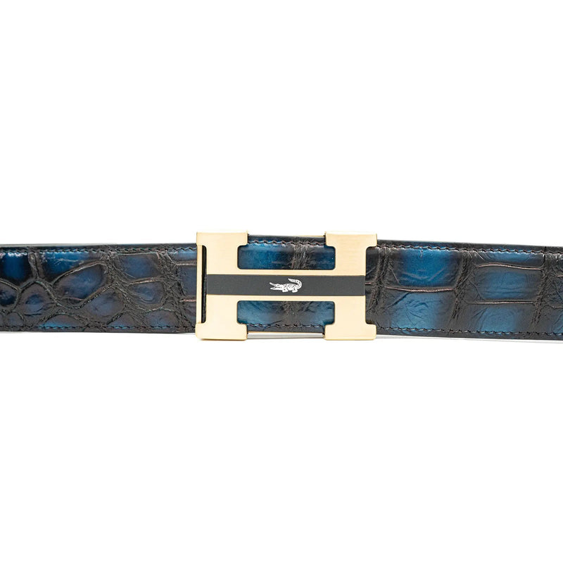 Handcrafted Alligator Leather Belts DVG122