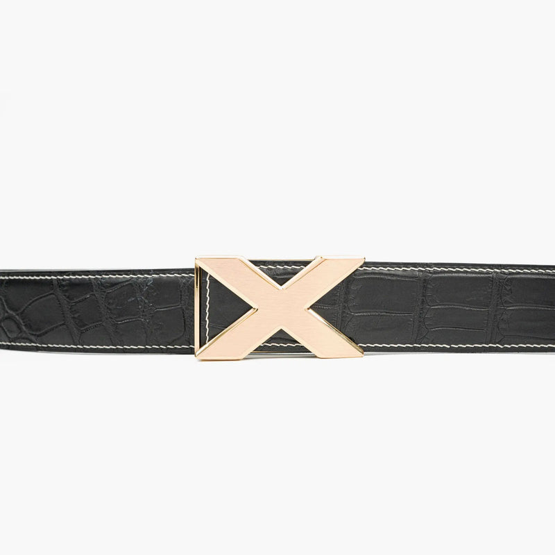 Handcrafted Alligator Leather Belts DVG2121