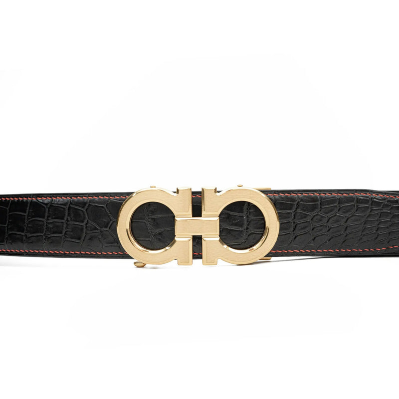 Handcrafted Alligator Leather Belts DVG259