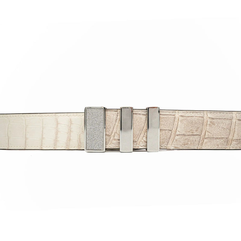 Handcrafted Alligator Leather Belts DVG37