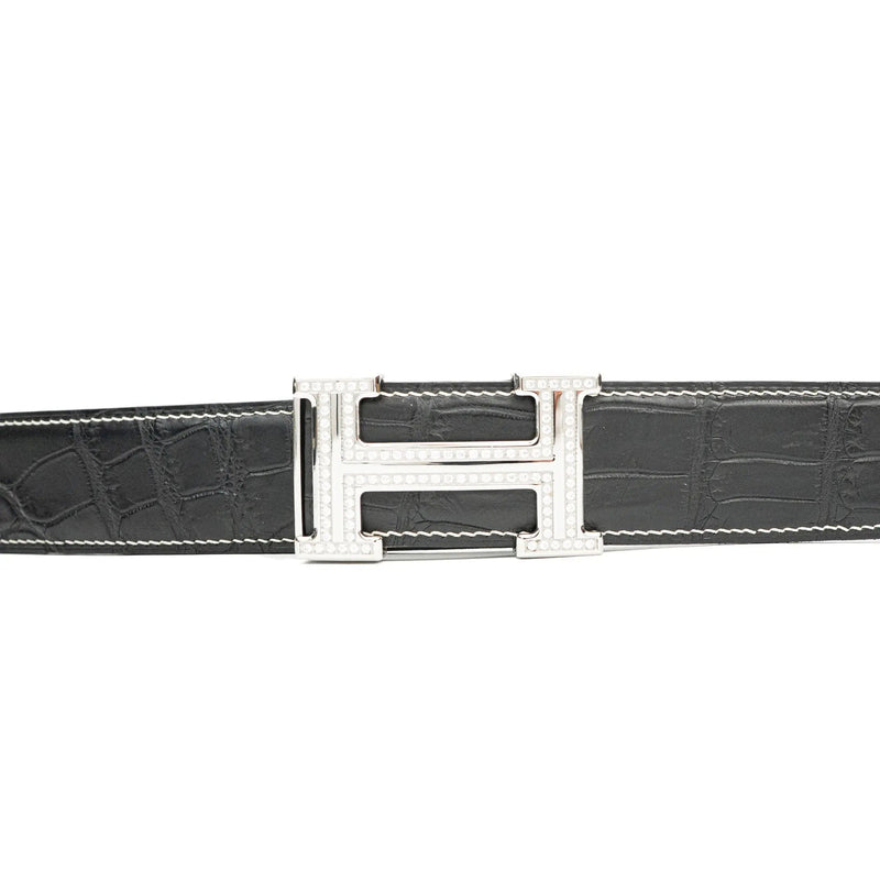 Handcrafted Alligator Leather Belts DVG59