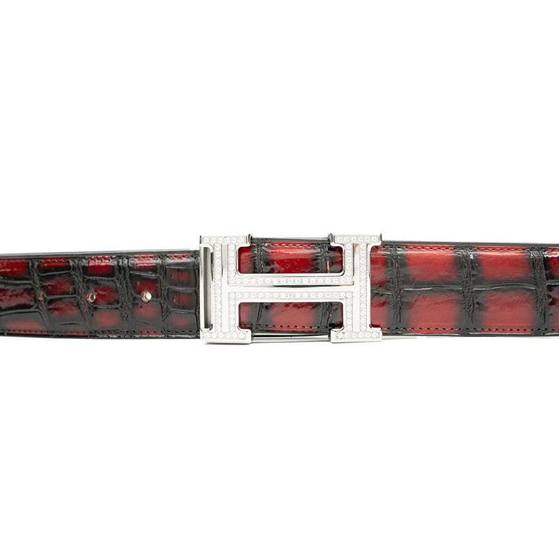 Handcrafted Alligator Leather Belts DVG66