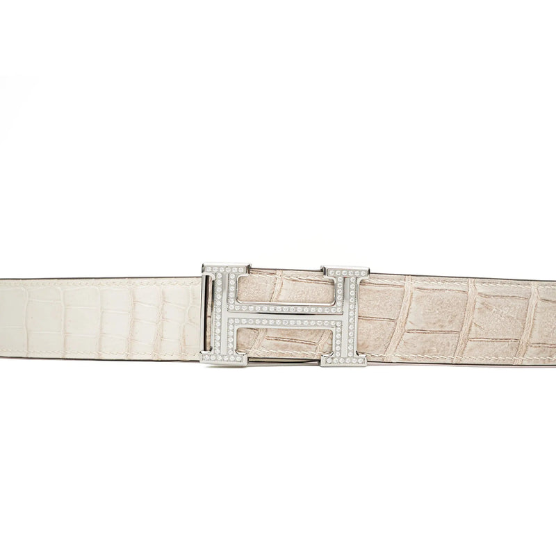 Handcrafted Alligator Leather Belts DVG73