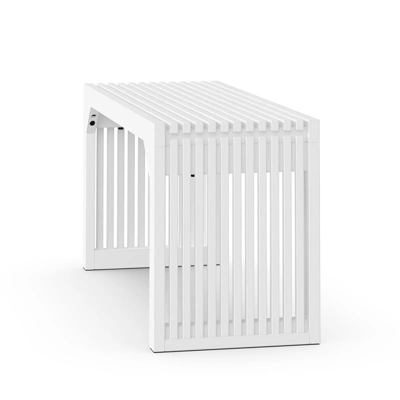 Hausvita 35" Solid Wood Pine Wooden Bench