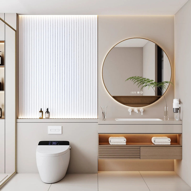 Hausvita 48 x 6 inch WPC Slat Wall Panel (16 Pack)