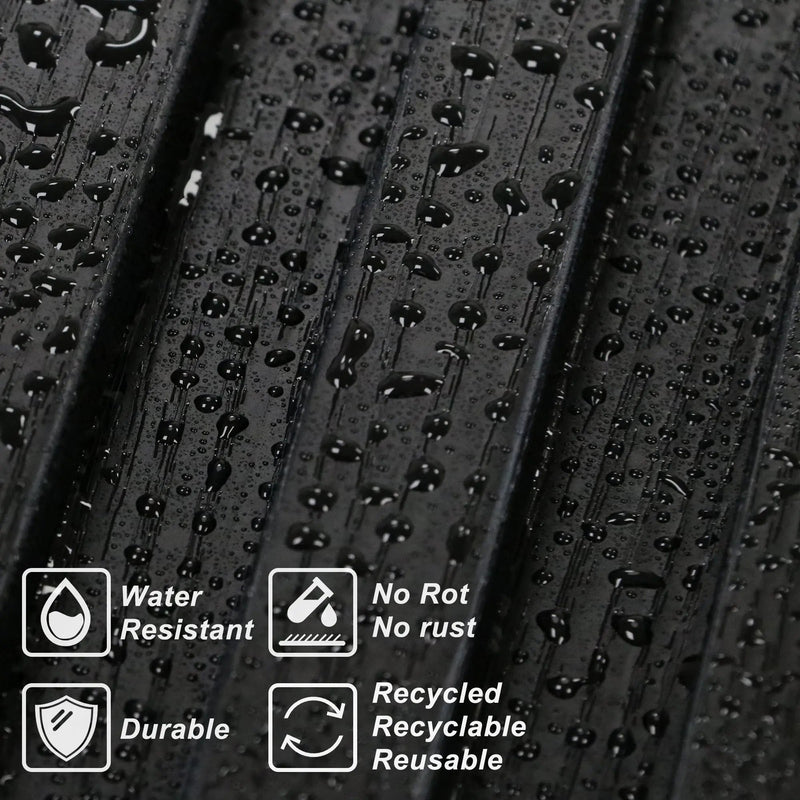 Hausvita 48 x 6 inch WPC Slat Wall Panel (16 Pack)