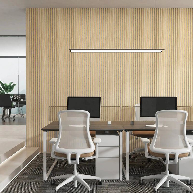 Hausvita Acoustic Solid Wood Slat Wall Panels ( 2 Panels Per Box )