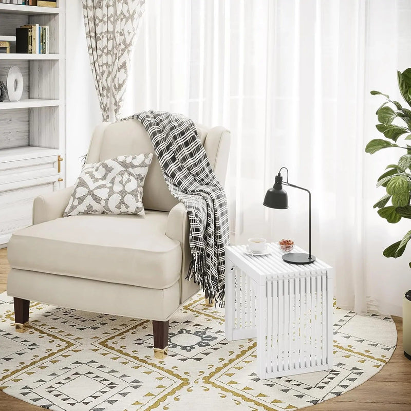 Hausvita HiKingQueens 35" Dining Bench, Indoor Wood Bench for Entryway,Living Room,Kitchen and Bedroom (Nature, Long Bench)