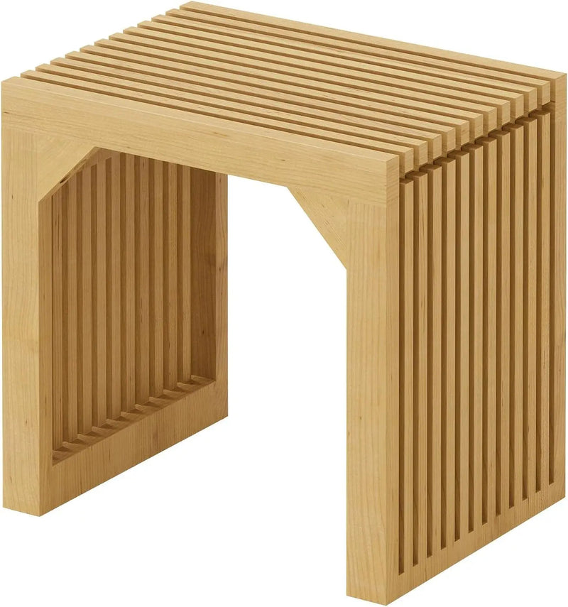 Hausvita HiKingQueens 35" Dining Bench, Indoor Wood Bench for Entryway,Living Room,Kitchen and Bedroom (Nature, Long Bench)