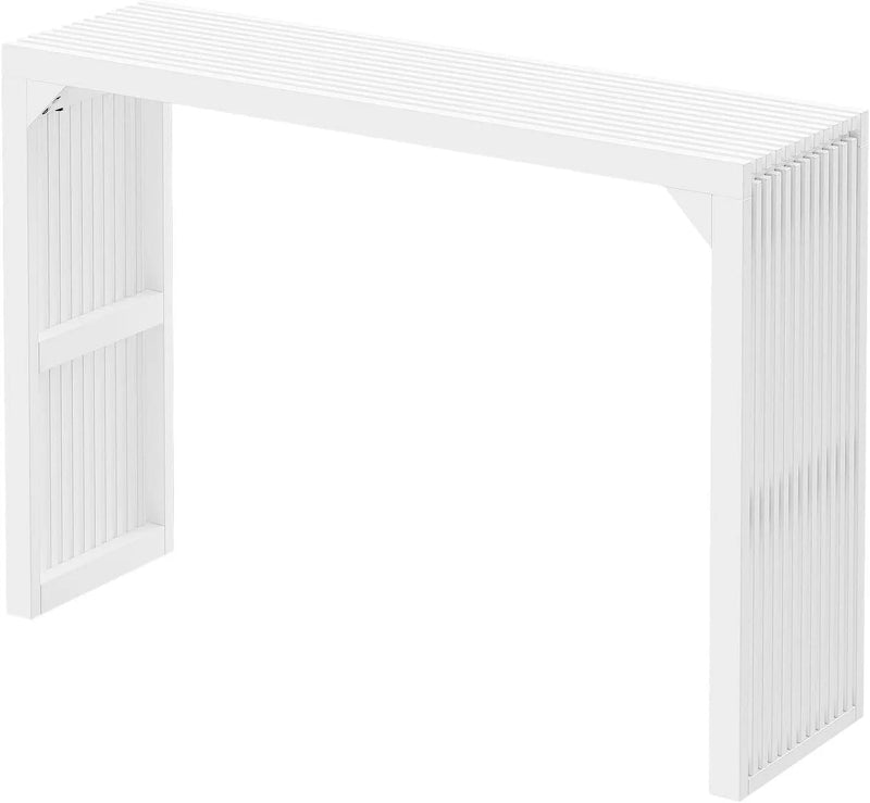 Hausvita HiKingQueens 35" Dining Bench, Indoor Wood Bench for Entryway,Living Room,Kitchen and Bedroom (Nature, Long Bench)