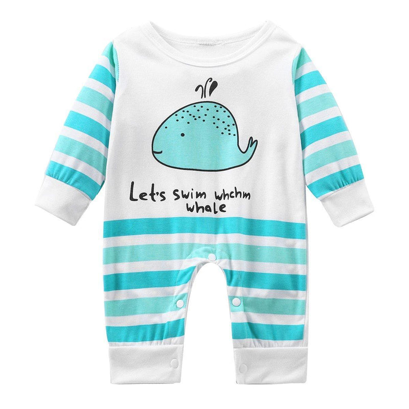 Baby Clothes Boys Girls Romper Floral Dinosaur Car Printed Long Sleeve Cotton Romper Kids Jumpsuit Playsuit For Kids