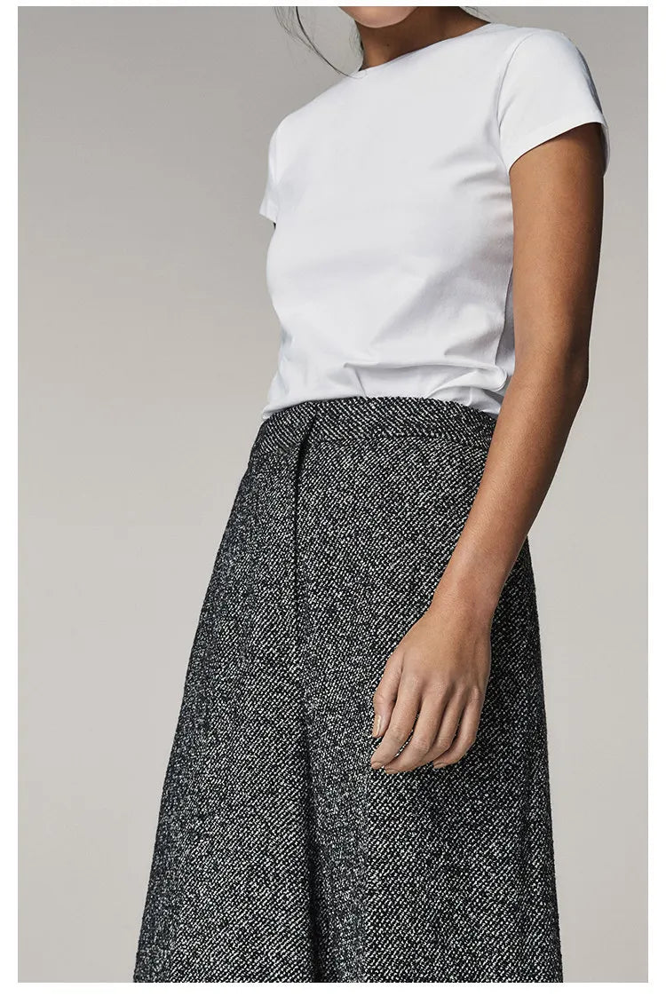 100% Cotton Women's T-Shirts Short Sleeves Solid Color