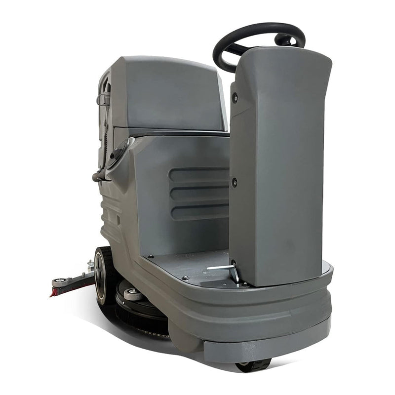 EMI Heavy Duty Commercial Electric Ride-On Floor Scrubber With 38 Inch Squeegee (SAK91685)